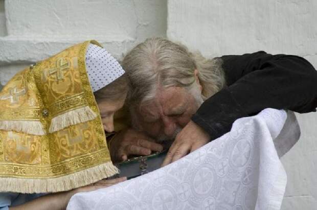 На исповеди