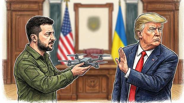 Мирошник: шарик самопиара Зеленского лопнул после заявления Трампа о дронах ВСУ