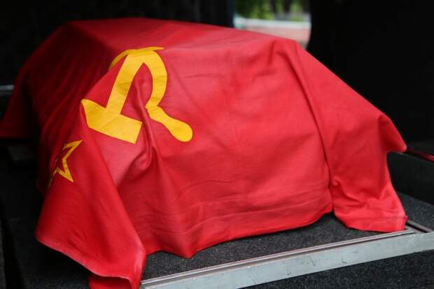 В Запорожской области передали родным останки бойца Красной армии