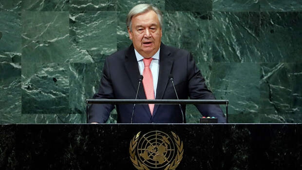 Reuters: генсек ООН отменил поездку на форум в Давосе из-за сильной простуды