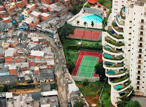 10. Богатые и бедные в Бразилии вокруг света, интересное, фото