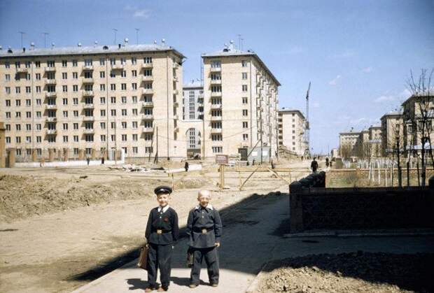 20 век в цвете. СССР 1958 года. Какой была наша страна 60 лет назад 1958 год, СССР, история
