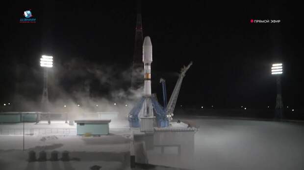 Ракета "Союз-2.1б" со спутниками "Аист-2Т" стартовала с космодрома Восточный