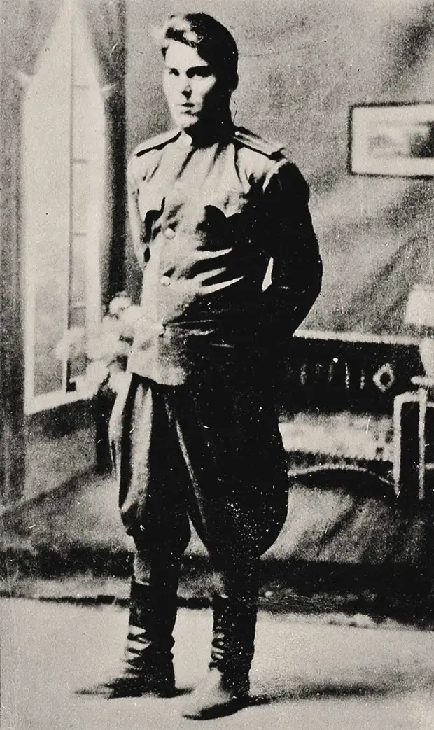 Младший сын, Александр Давыдов, - офицером.