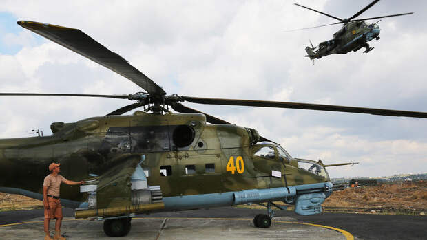 В Белоруссию переброшены российские ударные вертолёты Ми-24 и многоцелевые Ми-8