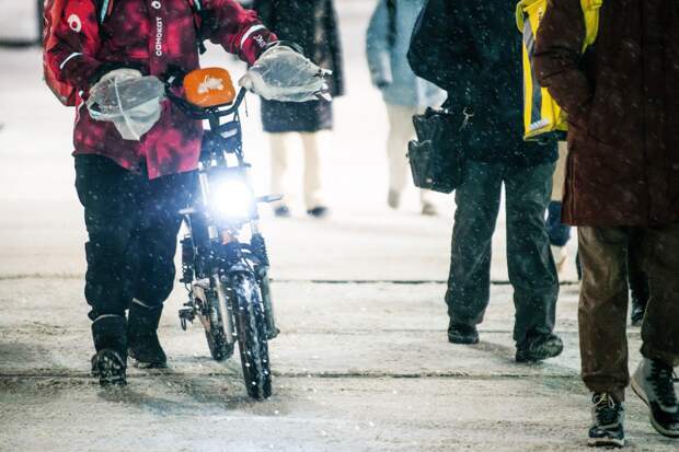 Раскрыта средняя зарплата курьеров в России