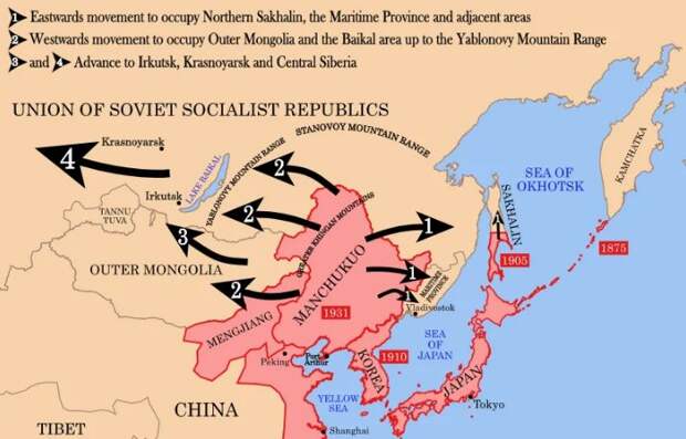 План нападения Японии на СССР