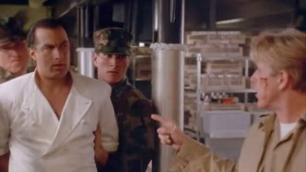 Steven Seagal in Under Siege.