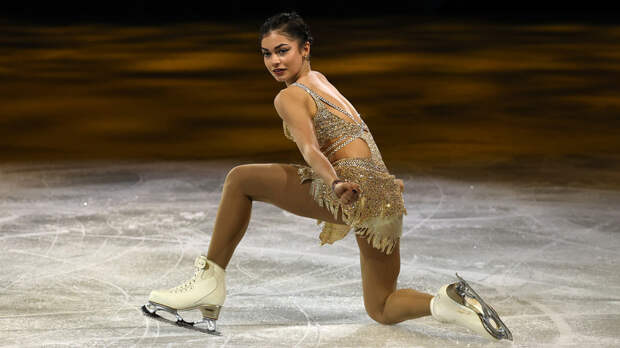 Эффектная концовка: Петросян зажгла под Шакиру на показательных и слегка всех повеселила помаркой