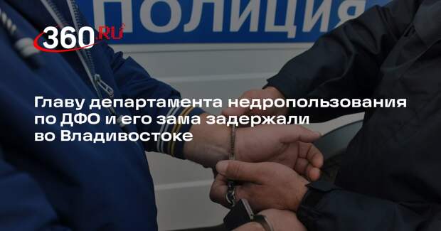 Главу департамента недропользования по ДФО и его зама задержали во Владивостоке