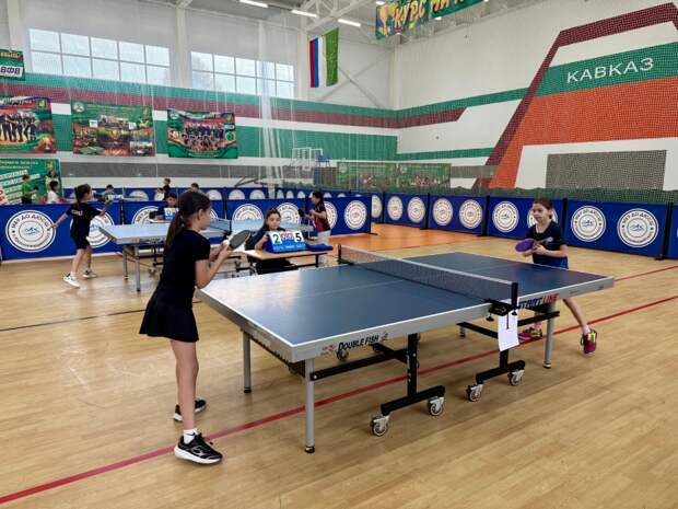 Юные теннисисты Адыгеи показали красивую игру на республиканском Первенстве по настольному теннису