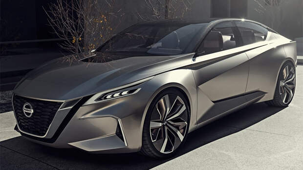 Nissan показал дизайн новых седанов на прототипе