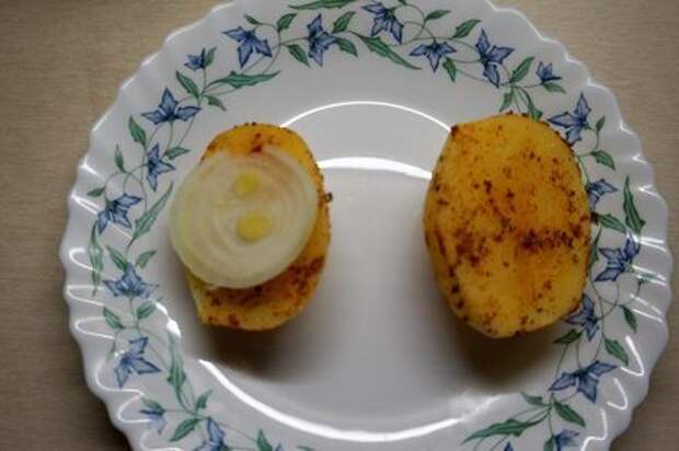 Картошка с салом, запеченные в духовке Картофель, Рецепт, Еда, Кулинария, Блюдо, Питание, Приготовление, Длиннопост