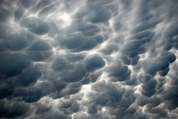 Красивые и зловещие облака Асператус - Asperatus - Фото