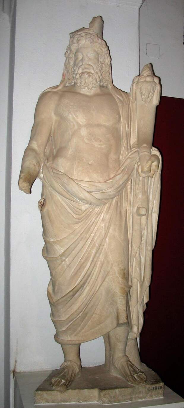 Древнеримская статуя Сатурна. II в. н.э., Тунис.