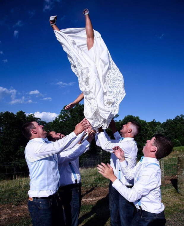 Смешные свадебные фото