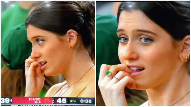 Nail biting tulane fan 