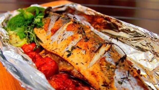Скумбрия, фаршированная овощами! Скумбрия, фаршированная овощами!