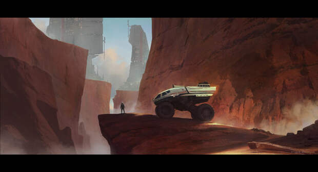 Elizer Morcillos - Martian Base