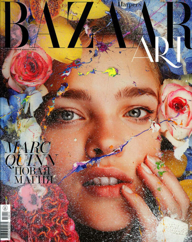 Наталья Водянова Harper's Bazaar Art Россия, май 2013