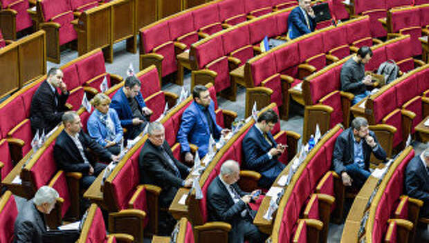 Заседание Верховной рады Украины. Архивное фото