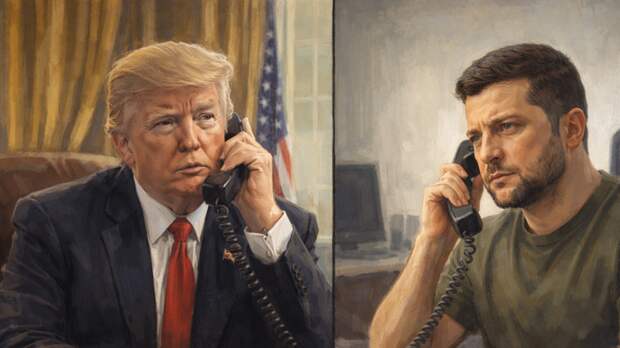 Зеленский заявил, что обсудил с Трампом подготовку к трёхсторонней встрече