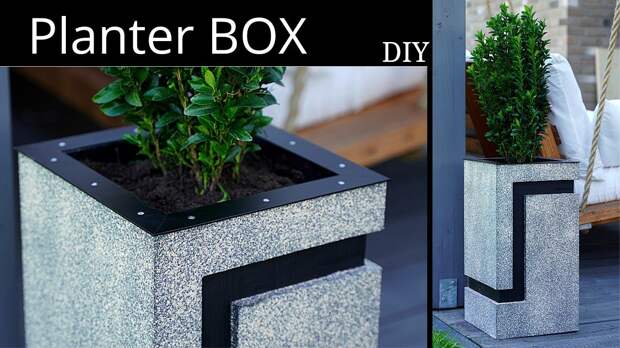 Blumenkasten selber bauen/DIY Planter Box/Pflanzenkübel/Blumenkübel selber bauen
