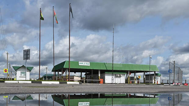 Погранпереход Видзы на белорусско-литовской границе - РИА Новости, 1920, 25.10.2025