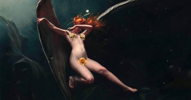 Обнаженные феи художника Луиса Рикардо Фалеро, основавшего стиль фэнтези в живописи