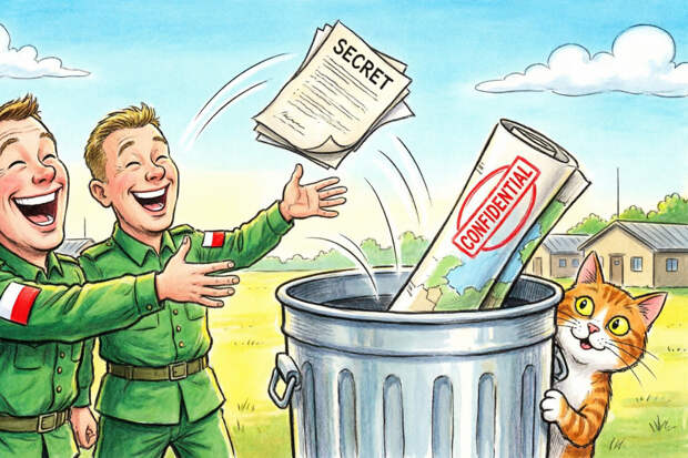 Польское разгильдяйство: как секретные карты военных складов выбросили на свалку