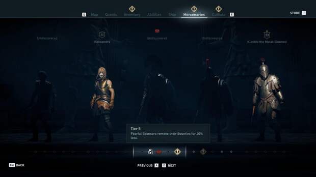 Наёмники – Assassin’s Creed Odyssey