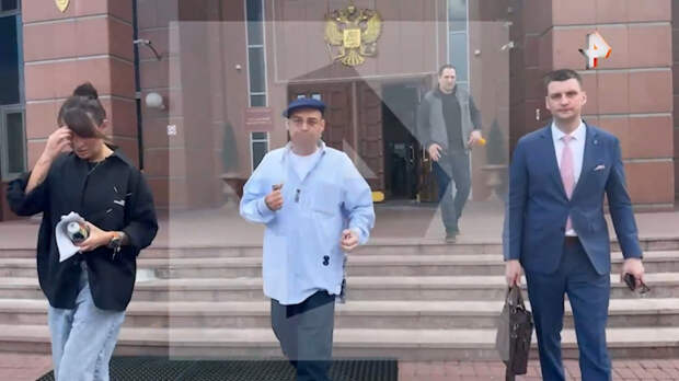 Радостный Гуф попал на видео после отмены приговора