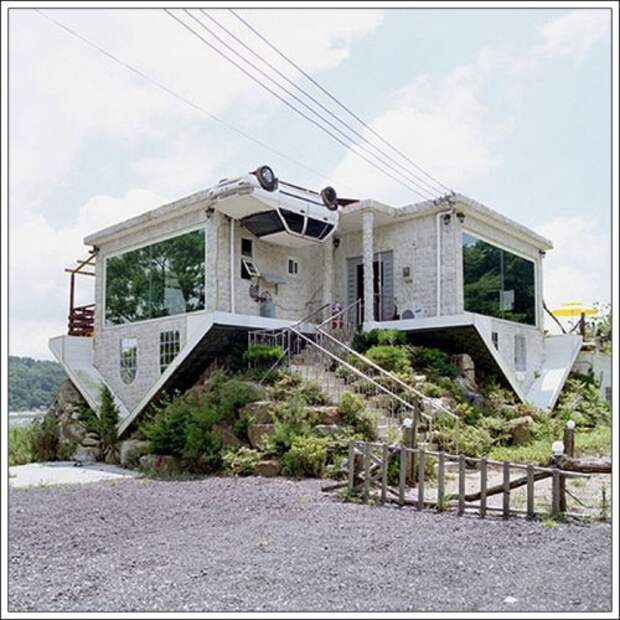 Необычные и странно выглядящие дома по всему миру