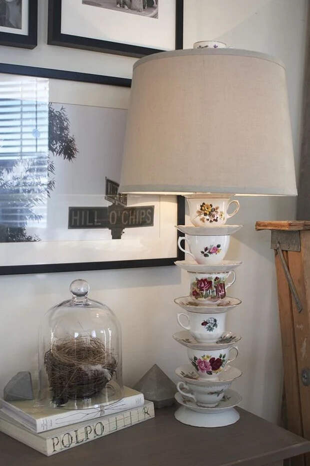 Новая жизнь старых чашек: 12 красивых и оригинальных идей для декора