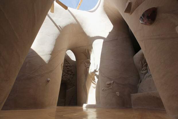 Рукотворные пещеры от Ра Полетта в Нью-Мексико. Фото