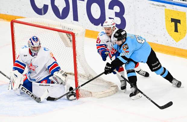 СКА разгромил минское «Динамо» со счетом 4:1 в матче КХЛ