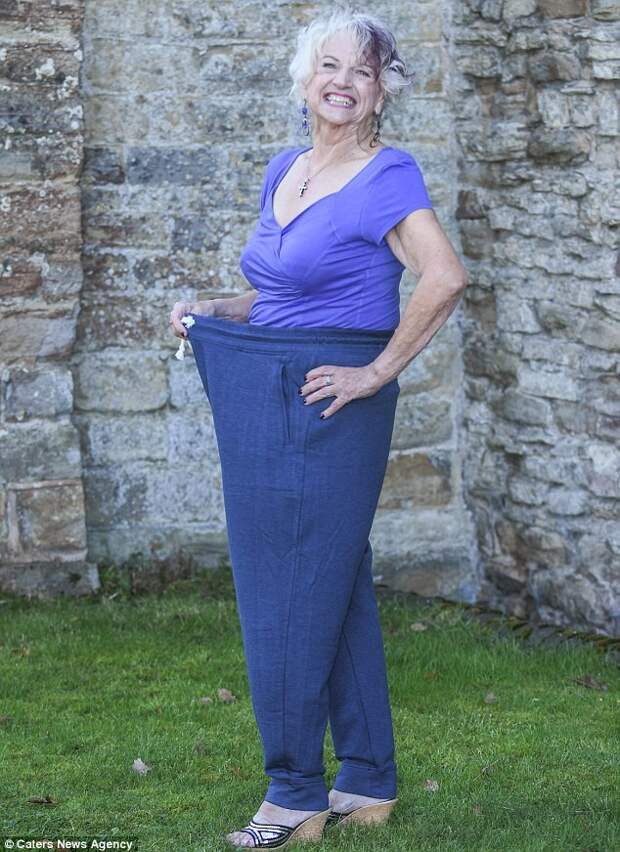 75-летняя британка ради любви сбросила 30 кг Любовь, вес, женщина, отношения, похудение