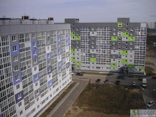 Калуга, мкр. Веснушки, апрель 2022 - строится