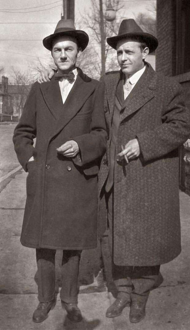 Мужская мода 1930-х годов на снимках