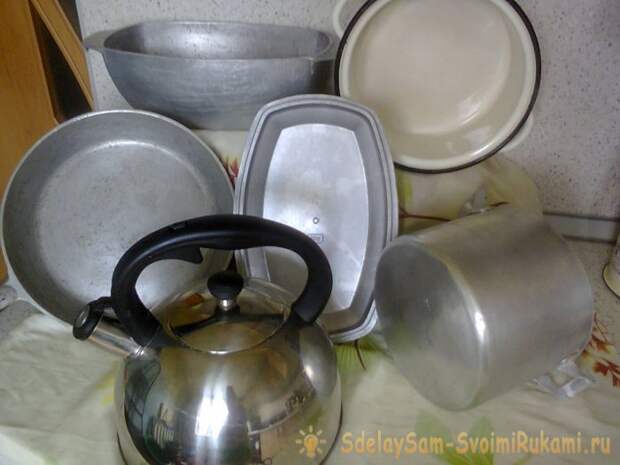 Эффективное самодельное средство для чистки кухонной посуды