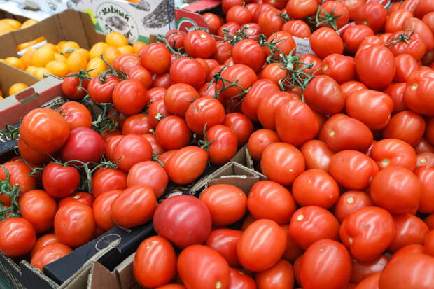 Росстат: в мае снизились цены на огурцы, помидоры и яйца