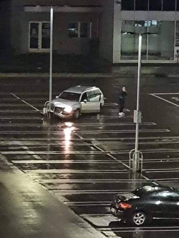 Странные и необычные аварии и ДТП