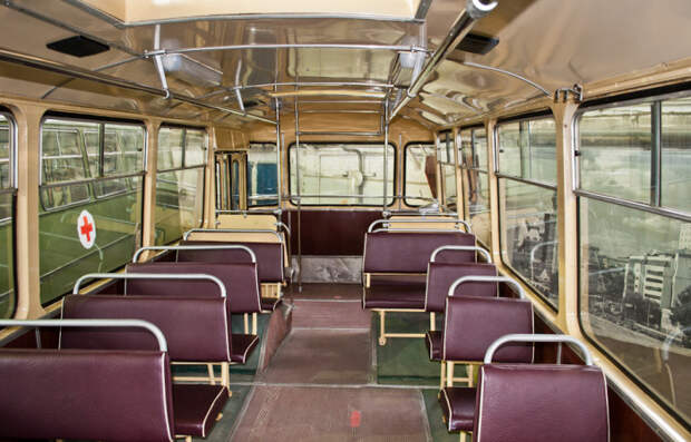 Та самая площадочка в конце автобуса. ¦Фото: drive2.ru.