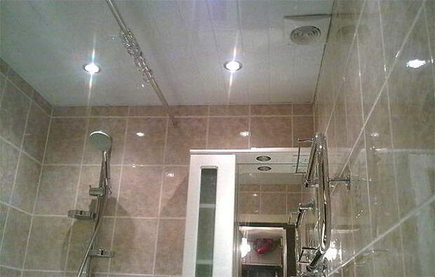 потолочные светильники для ванной комнаты фото 9