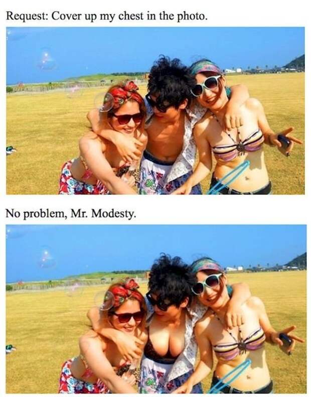 Забавы фотошоп-троллей