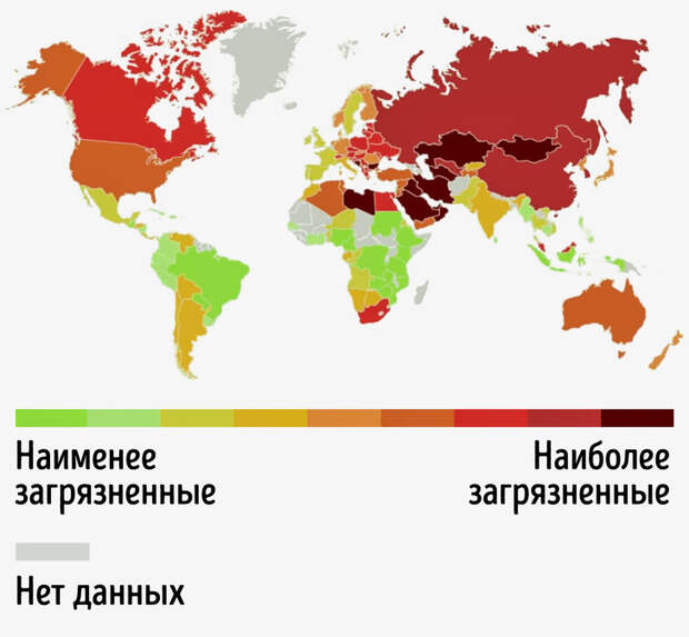 17 карт, которые открыли нам несколько захватывающих фактов об этом мире