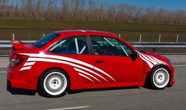 лучшей тюнинг Lada Granta