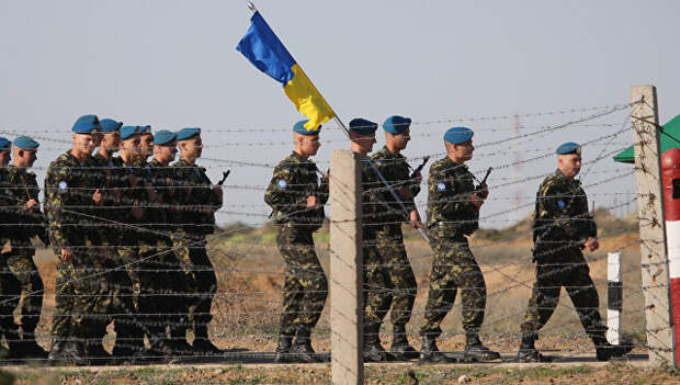 Украинские десантники. Архивное фото