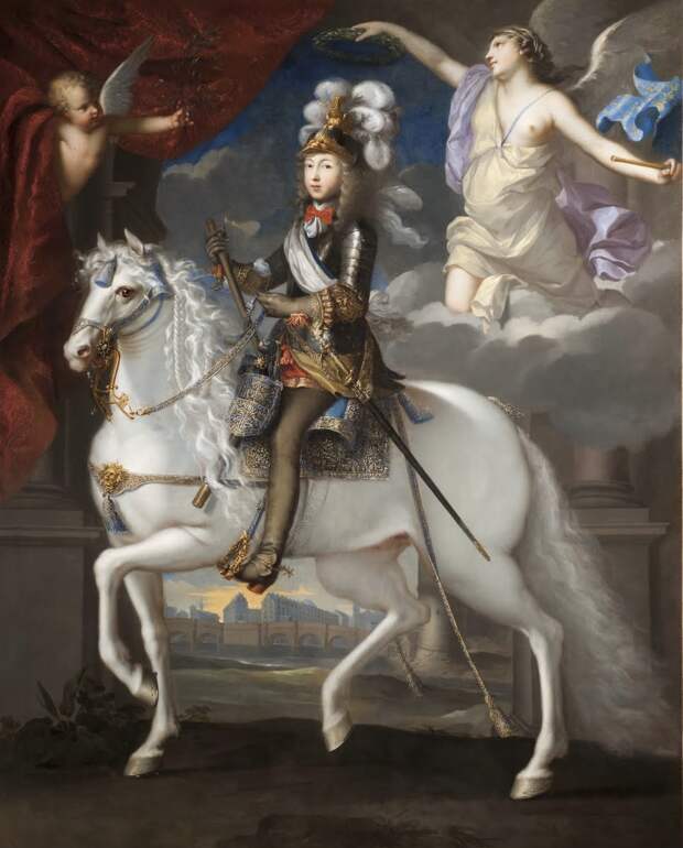 юный Людовик XIV