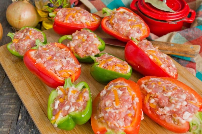 Фаршированные перцы с фаршем. Вкуснее блюда я не ела никогда 2